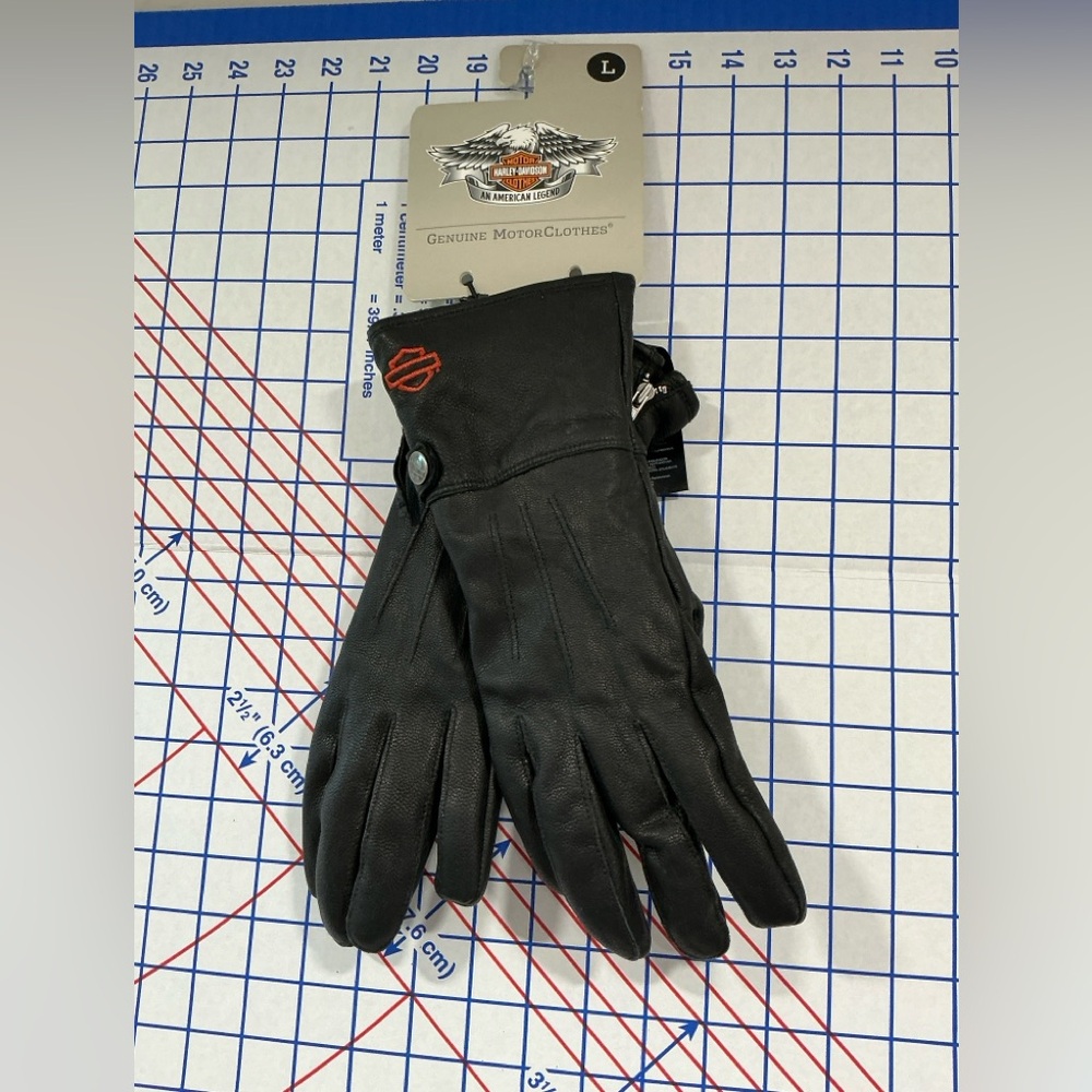 Harley-Davidson Black Riding Gloves